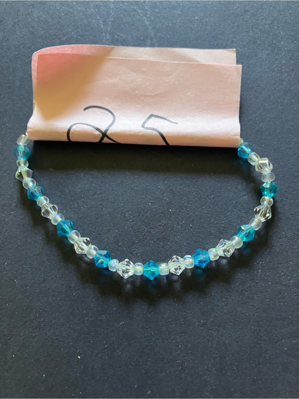 #25 handmade Swarovski  bracelet